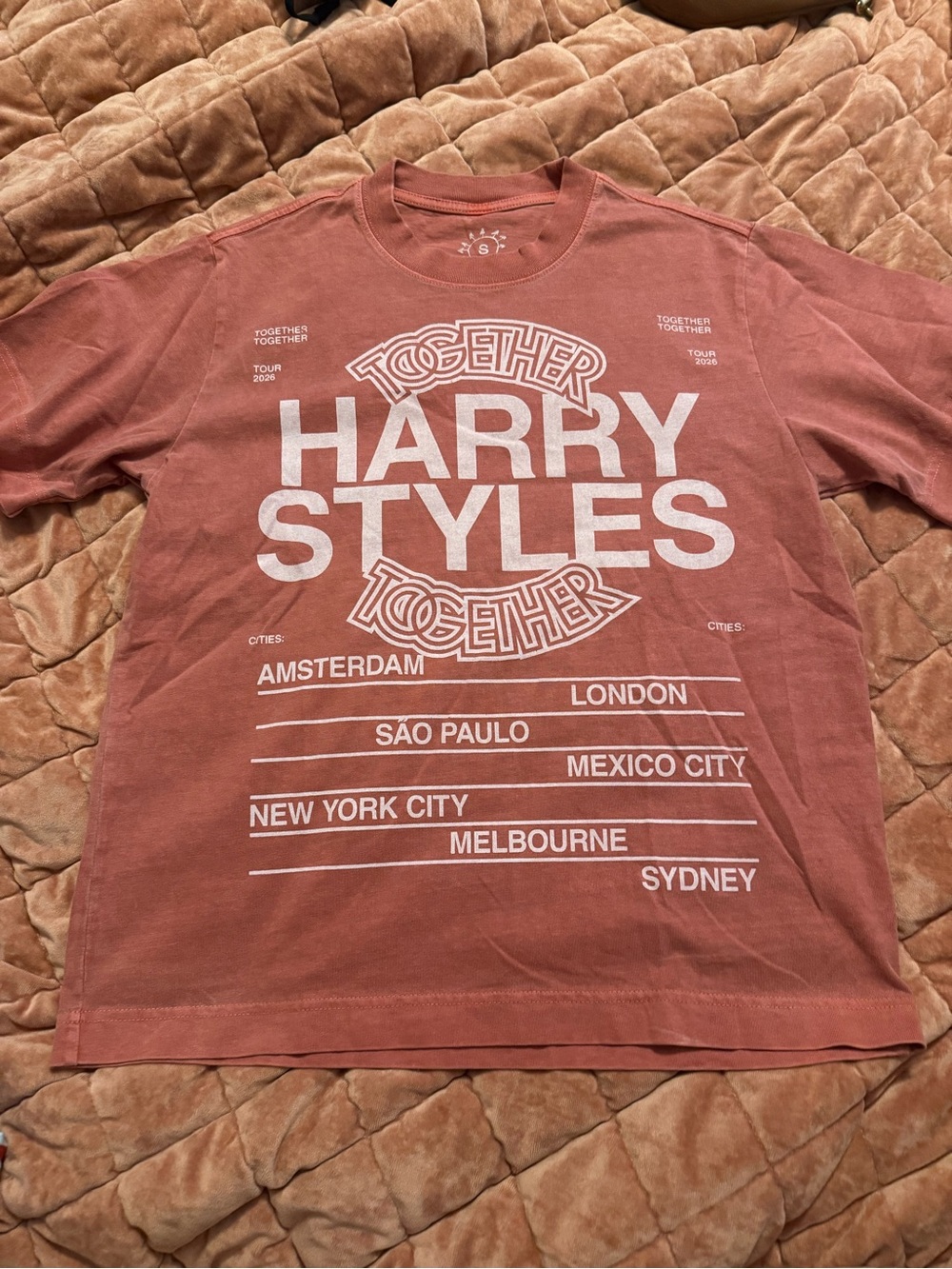 Harry Styles Together Together 2026 Tour Tee
